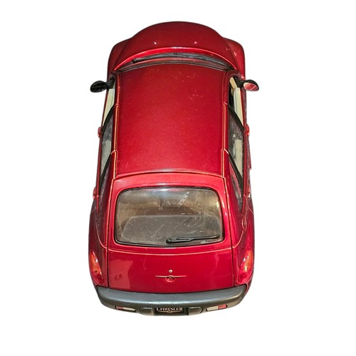 Modellino auto pressofuso Maisto 1:18 Red Chrysler PT Cruiser usato non datato - Foto 9 di 15
