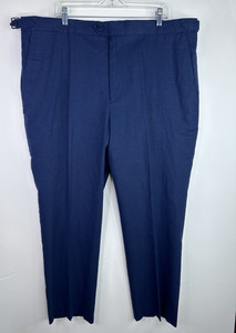 green emerald velvet dress Stafford Double Front Pant, Tarmac / 31in