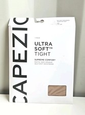 Capezio Womens Ultra Soft Waistband Stirrup Tight Light Beige Size S/M