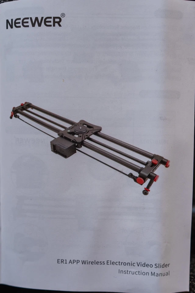 NEEWER motorisierter Kamera Slider ER1-80 - Bild 4 von 4