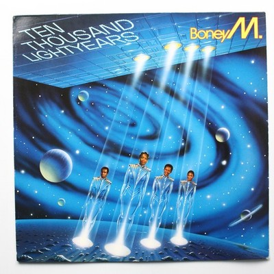 Boney M Ten Thousand Lightyears 205 500 Vinyl LP Album Electronic 1984