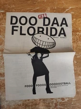 Vtg Paper 1984 Florida Doo Daa Doodaa Vol 1 Number 2 Football Paul Rutkovsky