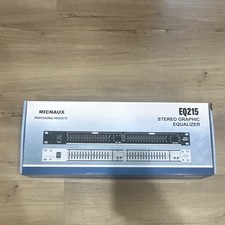 MICNAUX EQ215 Stereo Graphic Equalizer Black