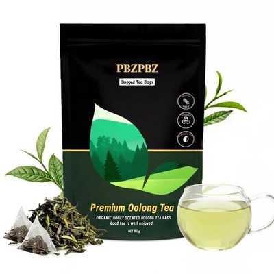 Organic Whole Leaf Oolong Tea Bags | Calming & Relaxing Tea for Daily Stress Rel