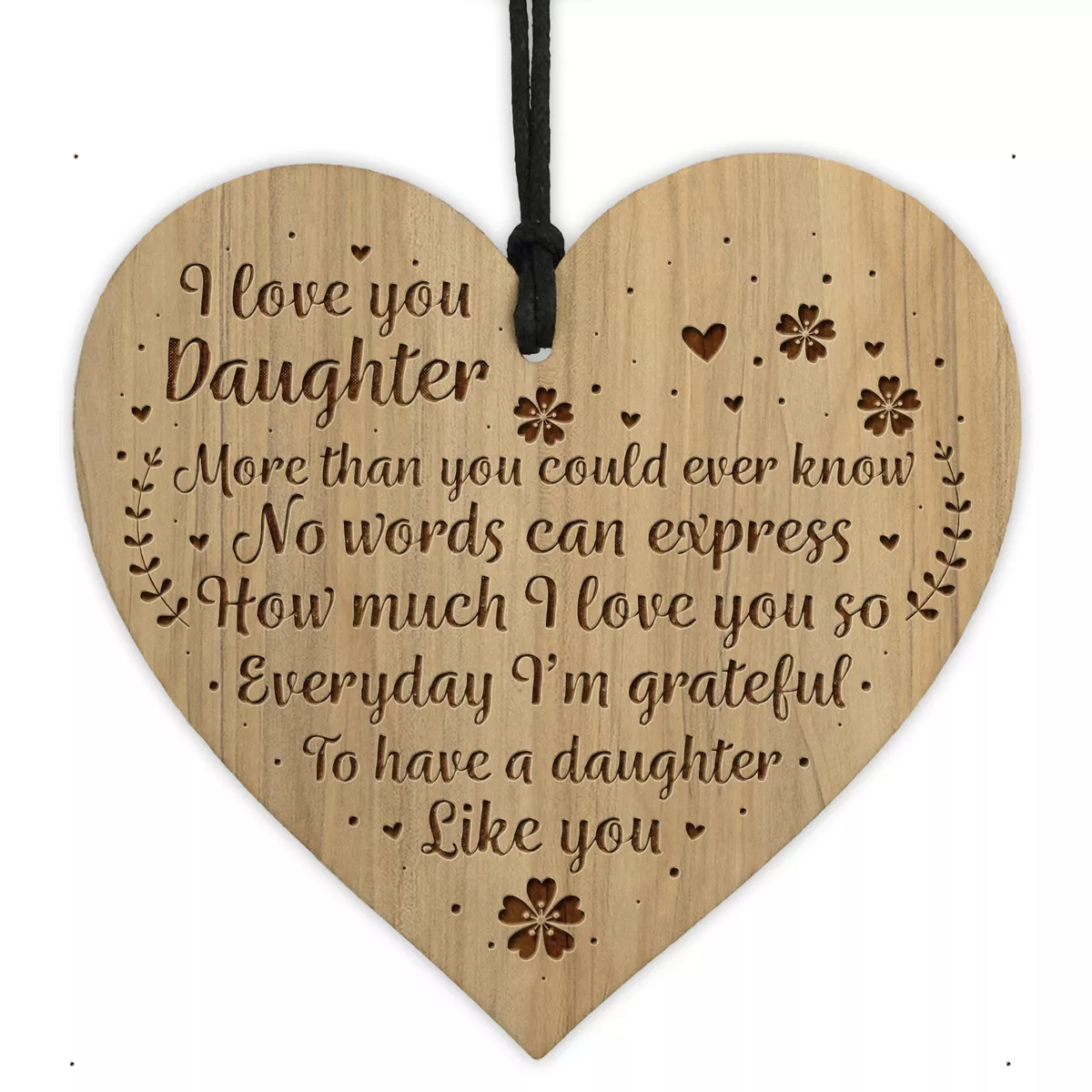 Engraved gifts for daughter from dad sale