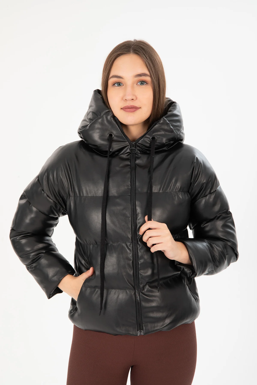 Nuqqichongtian Daunenjacke Damen - Leichter Wintermantel Mit Steppung