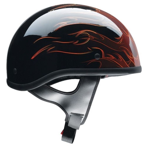 Z1R CC Beanie Hellfire Half Face Street Motorcycle Helmet - Pick Size & Color - Picture 4 of 18