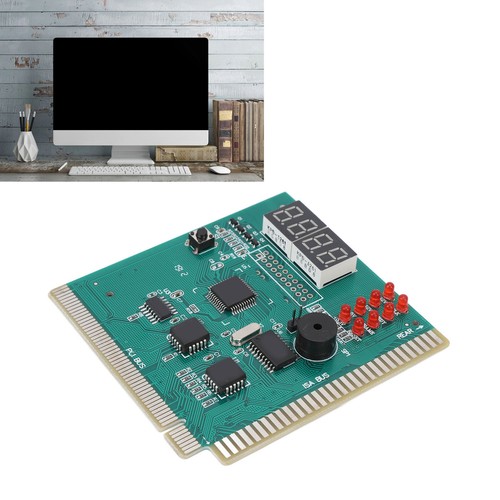 4-Digit PCI/ISA Diagnostic Card for PC Motherboard Error Code Display - Picture 15 of 17