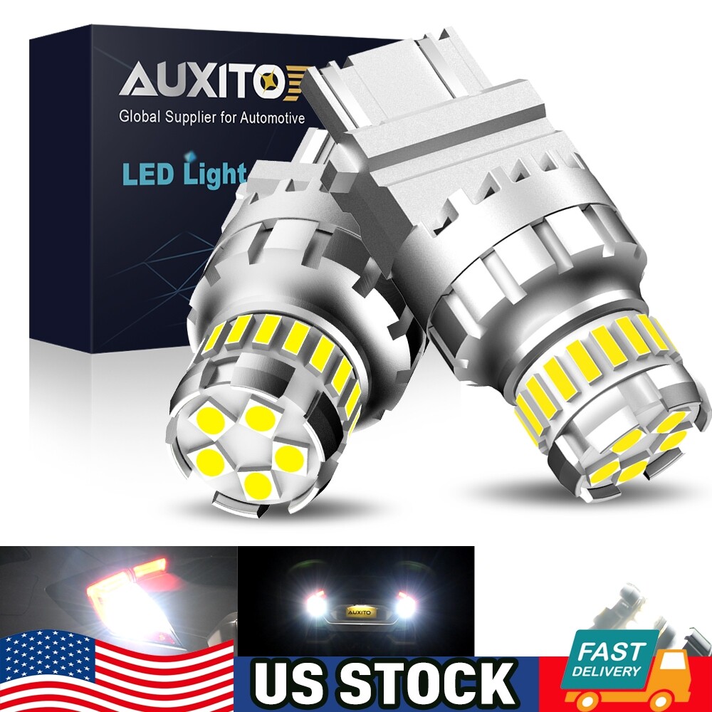 LED DRL Driving Daytime Running Light Bulbs 3156 3157 4114 4157 6500K HID White