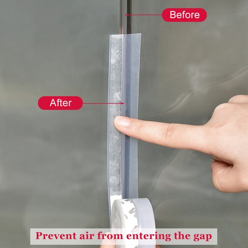 25MM Seal Window Silicone Sealing Strip Door Garage Stripping Bottom Stopper 5M - Picture 6 of 14