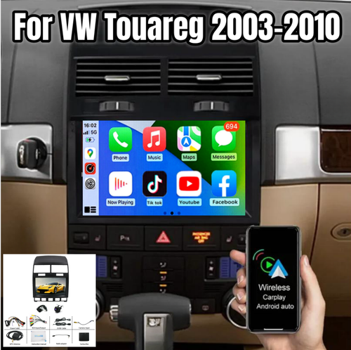 Android 13.0 For VW Touareg 2003-2010 9" Car Navi GPS Apple Carplay Stereo Radio - Bild 15 von 18
