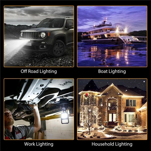 Super Bright LED Light Bar Spot Flood Combo Driving Lights Waterproof for Car - Picture 8 of 13
