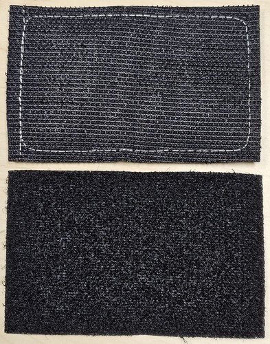 American Flag Patches USA Flag Patch 2" x 3.25" inch hook & loop closure - Picture 3 of 5