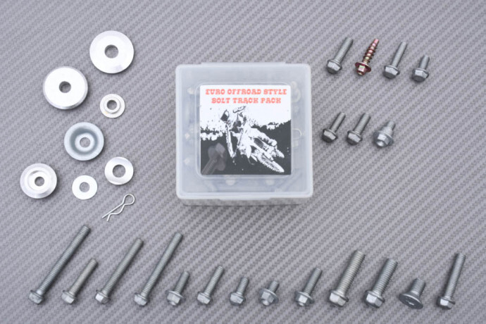 Vis de précision KTM SX-E 5 en acier robuste - Set de réparation 57 pcs