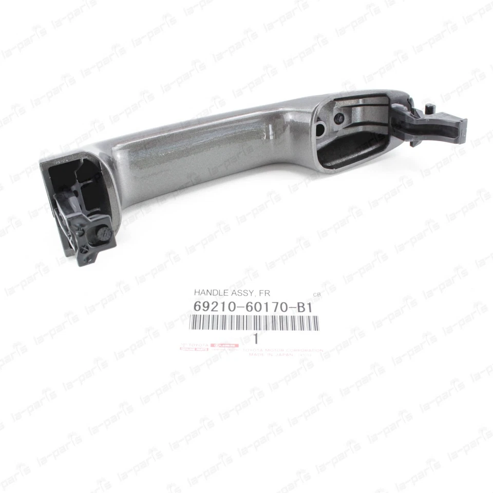 GENUINE LEXUS 2010-2015 GX460 GREY METALLIC 1H3 OUTER REAR DOOR HANDLE RH / LH - Image 2 of 4