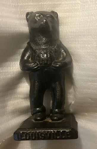 INTERNATIONAL IH HARVESTER CAST IRON BEAR STATUE FIGURE 1949 TRACTOR LOUISVILLE