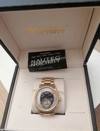 Nautec No Limit Echtwr Tourbillon Roségold – Limited Edition 04/500 – Rarität!  - Bild 3 von 4