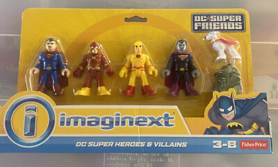 Imaginext DC Super Heroes Villains With Reverse Flash Fisher