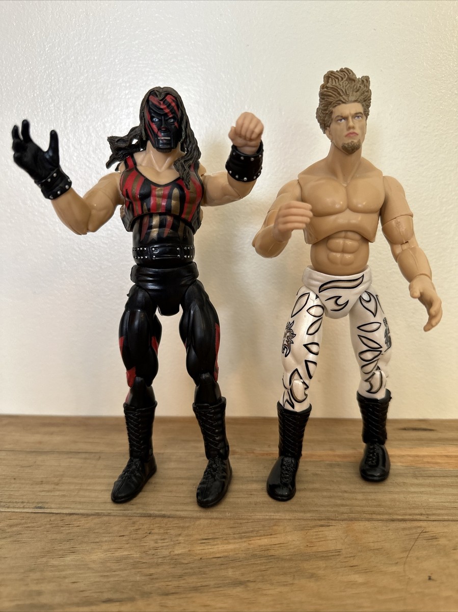 WWE WWF Jakks Finishing Moves Kane VS. Edge Series 4 WWE WWF Jakks Finishing Moves Kane VS. Edge Series 4