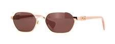Gucci GG1593S Rose Gold And Pink/Violet 003 Sunglasses