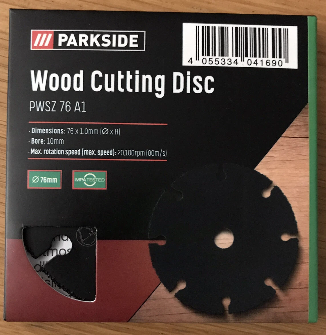 Replacement Blade - Lidl Parkside 12v Cordless Disc Battery Grinder Cutter  Disk