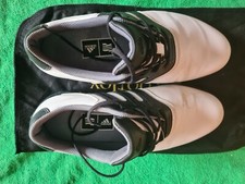 Adidas Z-Traxion Golf Shoes Men's UK 7 EUR 39 White Leather Excellent Condition