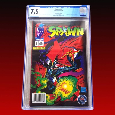 Spawn #1 (1995) CGC 7.5 - South African Edition - 1st Appearance of Spawn (Al Si