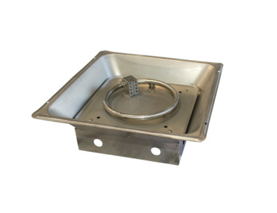 Hiland 19'' Natural Gas Fire Pit Burner - Plug And Play
