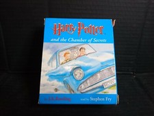 Harry Potter Audio Cassette Books Stephen Fry Chamber of Secrets 