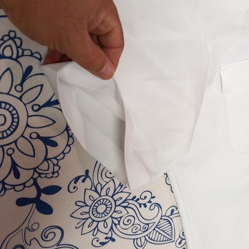 U. S. NAVY OFFICIAL UNIFORM VINTAGE 90S CREIGHTON MADE IN USA SHIRT HALF SLEEVES - Bild 16 von 17