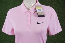 WOMEN’S SMALL TALL NIKE DRI-FIT VICTORY GOLF POLO SOFT PINK, NWT