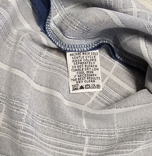 Camicia Tommy Bahama L uomo blu floreale vecchia scuola hawaiana con bottoni manica corta - Foto 5 di 6