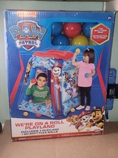 Paw Patrol We re on a Roll Playland with 20 Soft Flex Balls Interactive Play Pan