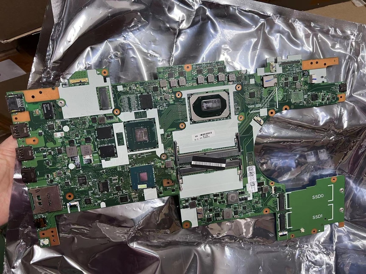 Motherboard For Lenovo ThinkPad P15v Gen 1 type NM-C641 W/ i7-10th