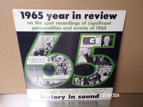 1965 year in review History in Sound Sealed New LP Record