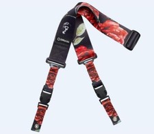 NEW Dimarzio POLYPHIA Floral Muse Black Rose Cliplock Strap Tim Henson Ibanez