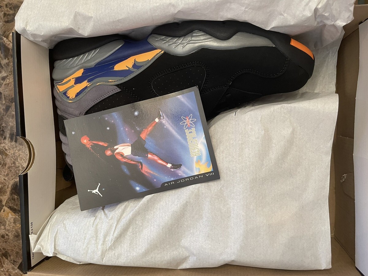 2013 Nike Air Jordan 8 VIII Retro SZ 13 Phoenix Suns Orange
