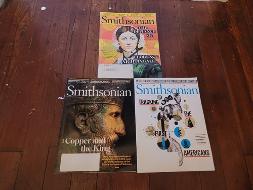 smithsonian magazine lot Of 3 2020-2021 | eBay