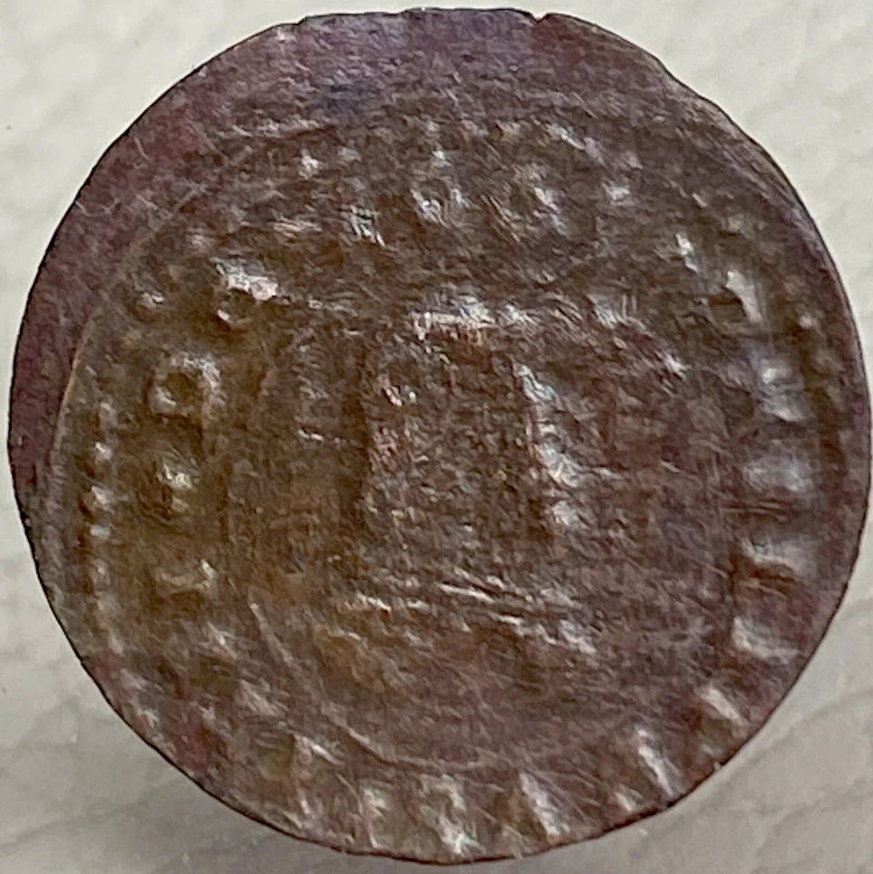 Moneda 1663 Imperio Español 16 Maravedíes Rey Felipe IV 360 Años Rara Foto 2 de 4