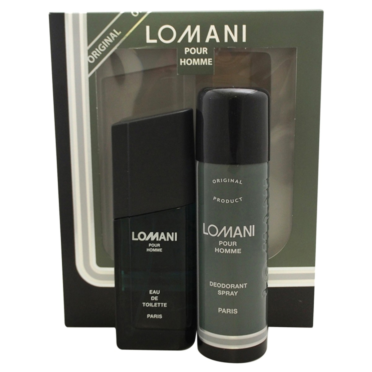 Lomani by Lomani for Men Pc Gift Set EDT Spray, Deodorant  Spray