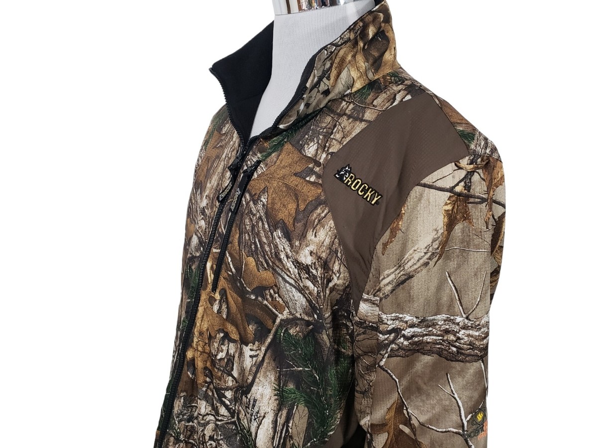 Rocky Jacket Coat Mens Sz Lg Realtree Xtra Camouflage Fleece Rocky Jacket Coat Mens Sz Lg Realtree Xtra Camouflage Fleece
