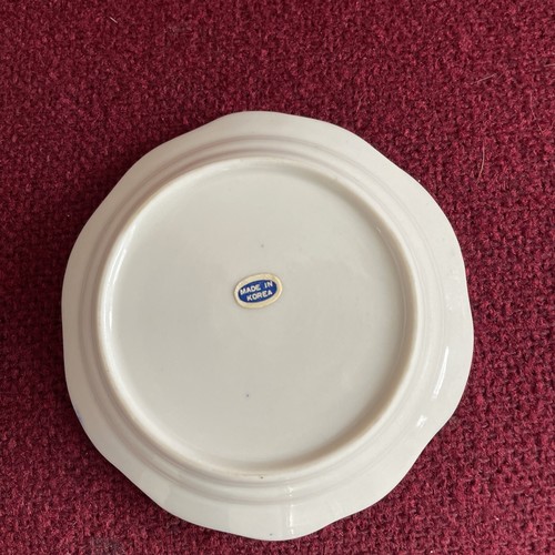 Piatto vintage Delft blu 4" dipinto a mano con zoccoli UNICO made in Korea  - Foto 10 di 10