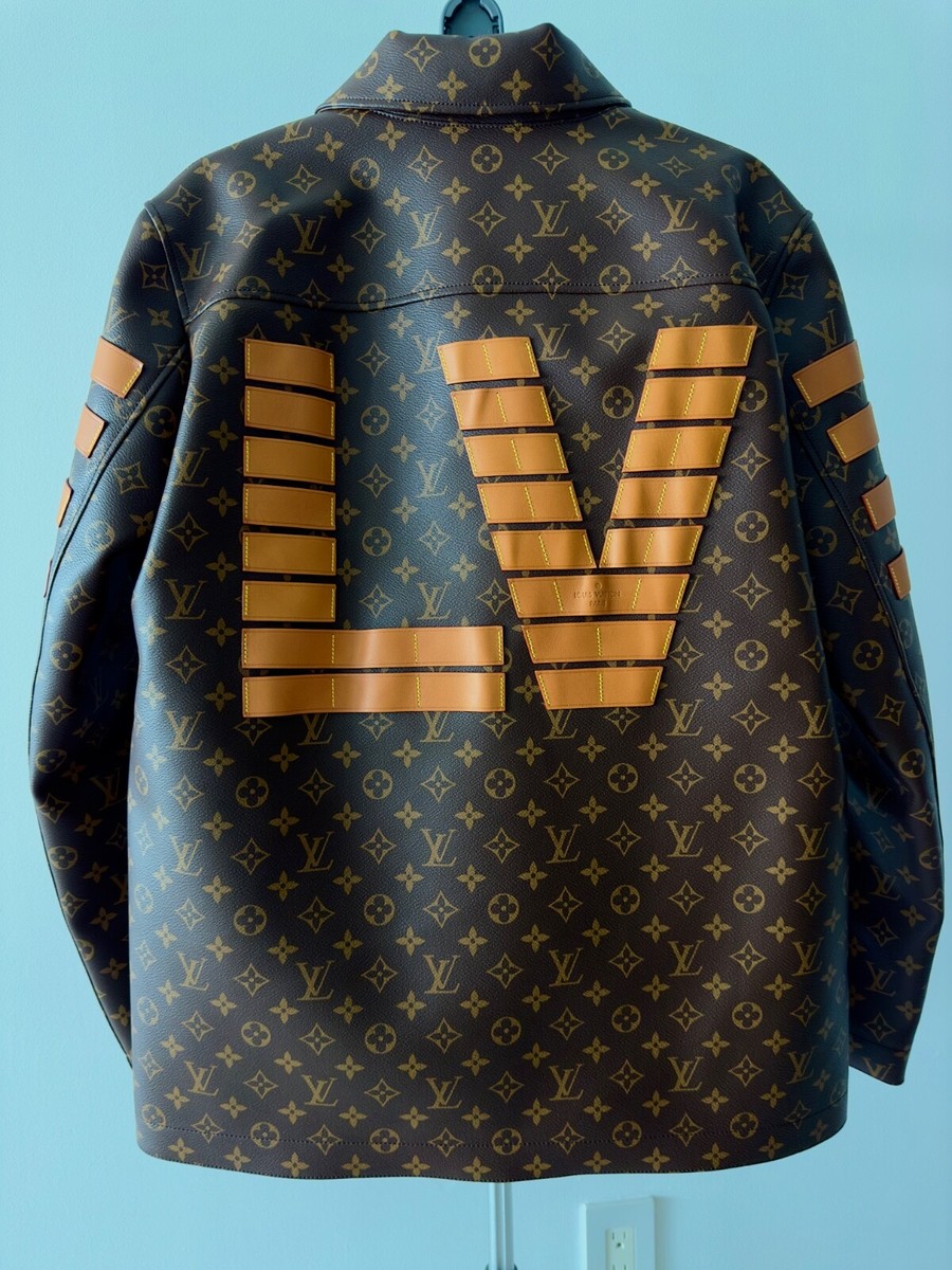 Louis Vuitton x Nigo Monogram LV Toile Military Jacket | eBay Louis Vuitton x Nigo Monogram LV Toile Military Jacket | eBay
