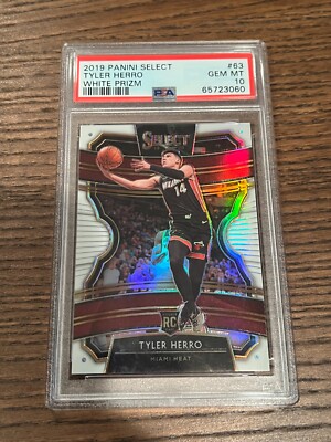 Panini prizm Tyler herro RC 149枚限定 PSA10 PSA 10 2019-20 Panini Select Tyler Herro White Concourse