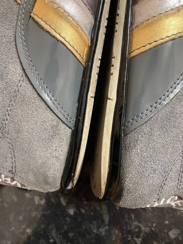 Dolce & Gabbana Grey Leather Men's Sneakers US 9 EUR 43 5368-14 - Picture 13 of 19