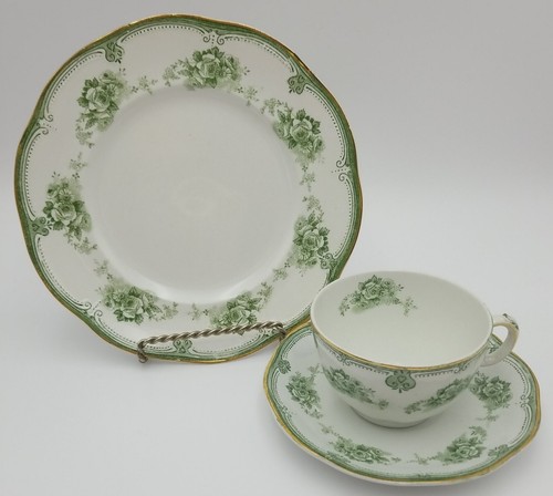 Antique RIDGWAYS ENGLAND Royal Cup, Saucer & Dessert Plate Set DINAN 3 pcs - Picture 12 of 12