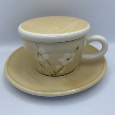 Royal Stafford Radio Orchidee Floral Tee Kaffeetasse Untertasse Deckel - Vintage