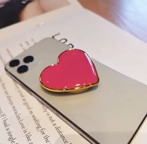 Phone Holder Grip Heart Shape - Picture 3 of 15