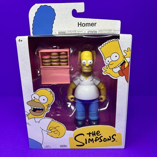 The Simpsons Homer w/ Dozen Donuts 5" Figure 2024 New Sealed Jakks Pacific - Picture 23 of 24