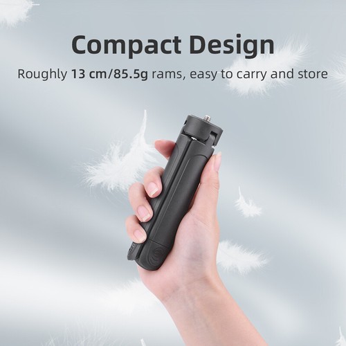 Extended Tripod with 1/4 Thread Phone Clamp For DJI POCKET 3/Insta360 One X4 - Picture 3 of 27